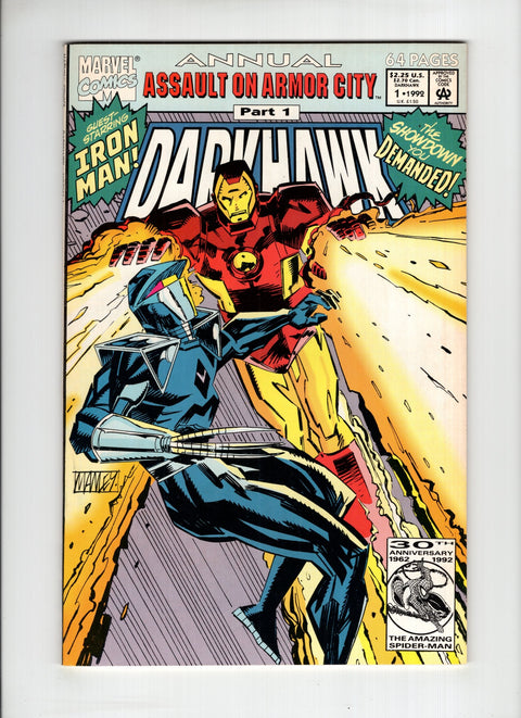 Darkhawk, Vol. 1 Annual #1A (1992) Marvel Comics 1992