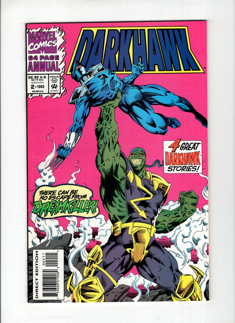 Darkhawk, Vol. 1 Annual #2A (1993) Marvel Comics 1993