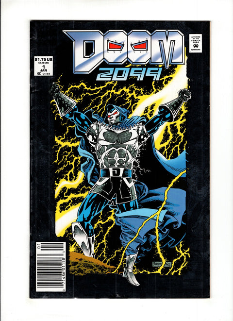 Doom 2099, Vol. 1 #1B (1992) Newsstand  Marvel Comics 1992