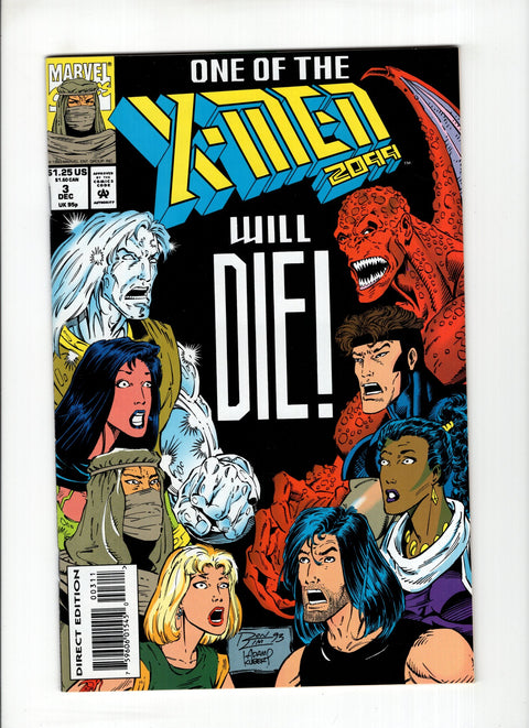 X-Men 2099 #3A (1993) Marvel Comics 1993