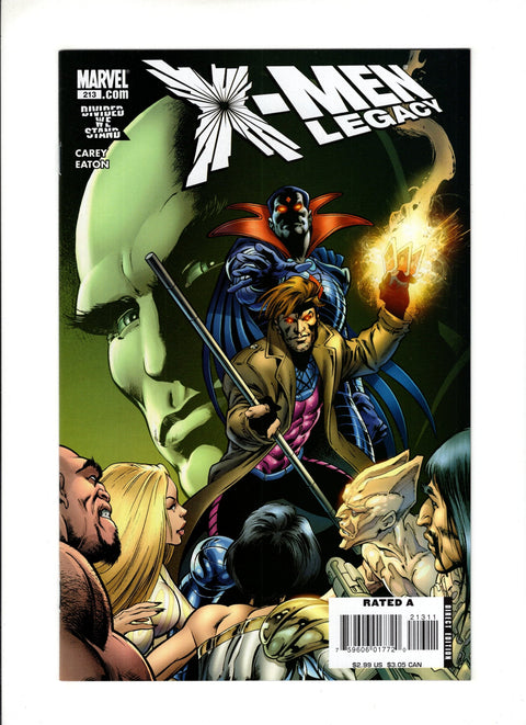 X-Men: Legacy, Vol. 1 #213A (2008) Marvel Comics 2008