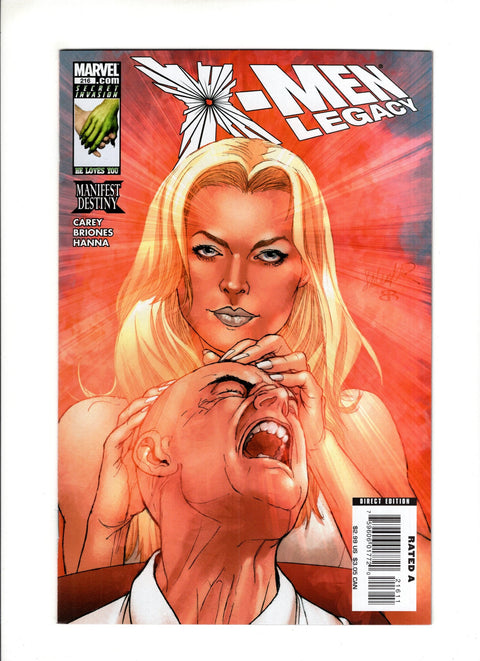 X-Men: Legacy, Vol. 1 #216A (2008) Marvel Comics 2008