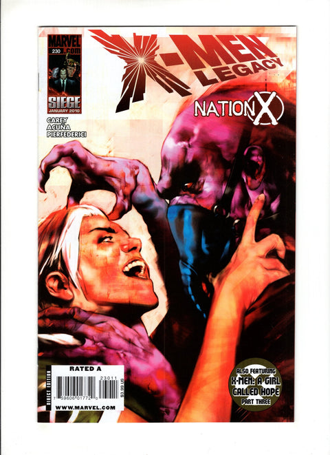 X-Men: Legacy, Vol. 1 #230A (2009) Marvel Comics 2009