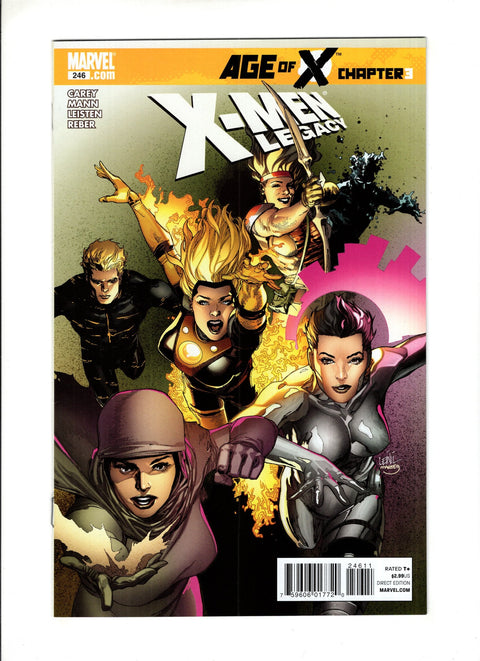 X-Men: Legacy, Vol. 1 #246A (2011) Marvel Comics 2011