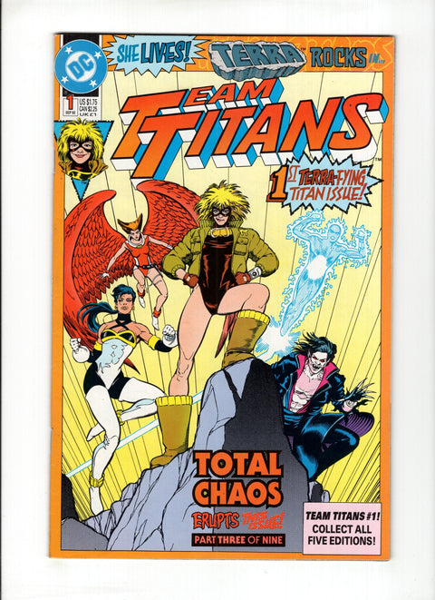 Team Titans #1D (1992) Terra Cover Terra Cover DC Comics 1992