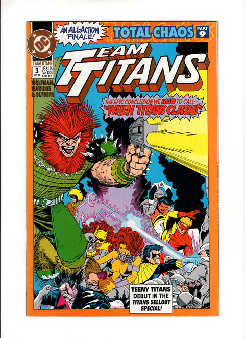 Team Titans #3 (1992) DC Comics 1992