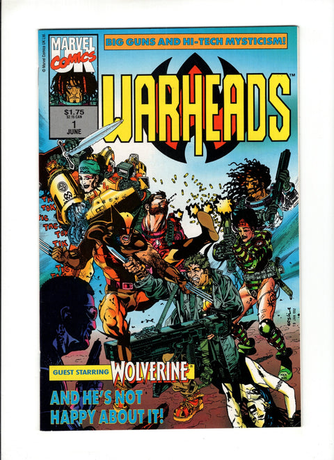 Warheads #1 (1992)   Marvel Comics 1992