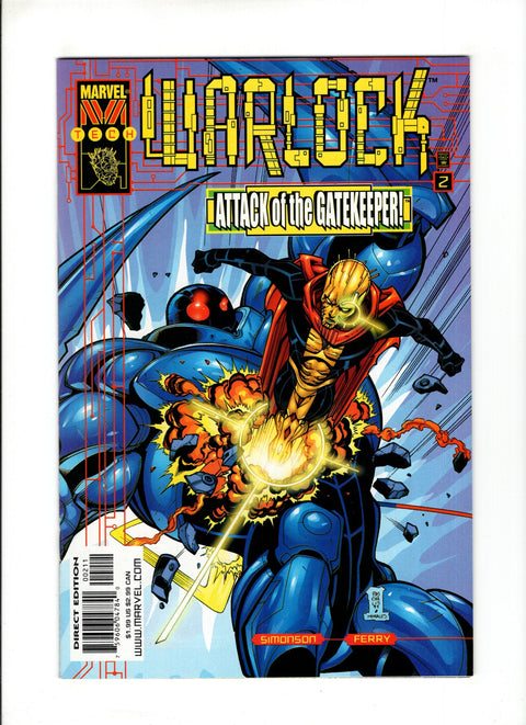 Warlock (Marvel Tech) #2A (1999) Marvel Comics 1999