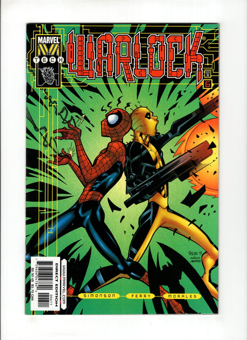 Warlock (Marvel Tech) #6 (2000) Marvel Comics 2000