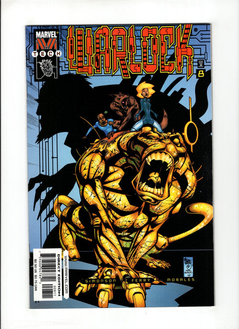 Warlock (Marvel Tech) #8 (2000) Marvel Comics 2000