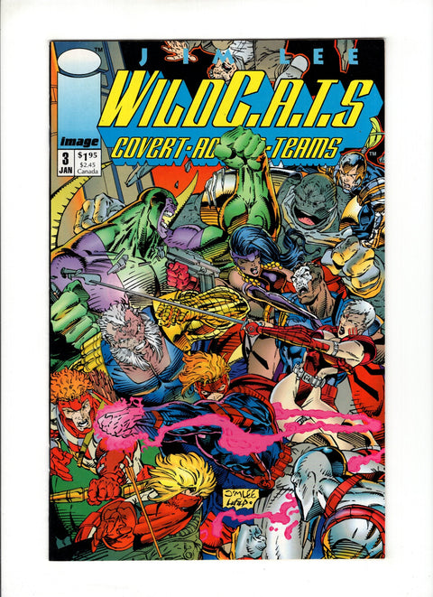 WildC.A.T.s, Vol. 1 #3A (1992)   Image Comics 1992