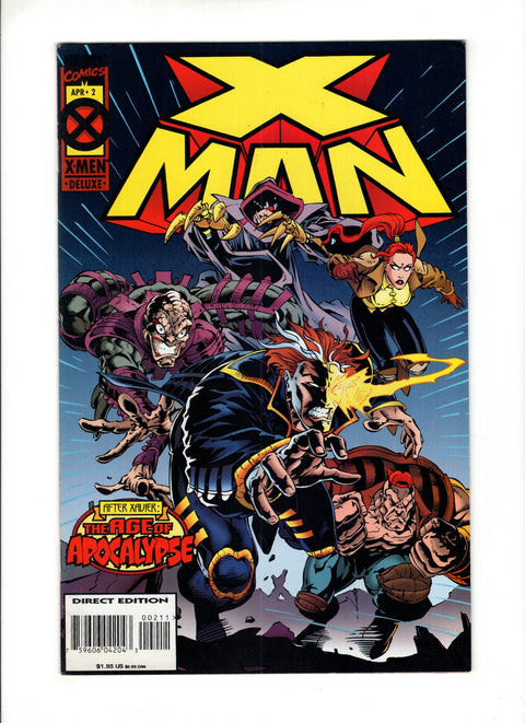 X-Man #2A (1995) Marvel Comics 1995