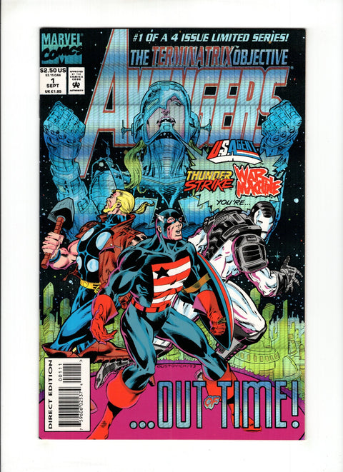 The Avengers: The Terminatrix Objective #1A (1993) Marvel Comics 1993