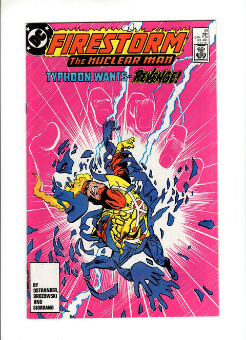 Firestorm, the Nuclear Man, Vol. 2 #61A (1987) DC Comics 1987