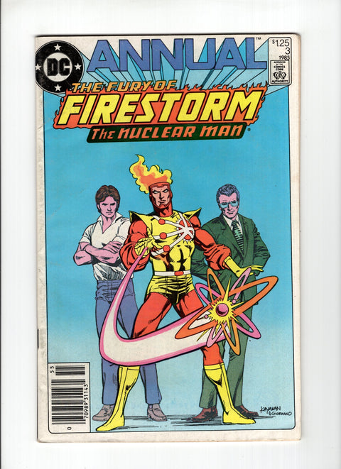 Firestorm, the Nuclear Man, Vol. 2 Annual #3B (1985) Newsstand  DC Comics 1985