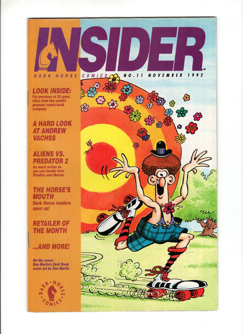 Dark Horse Insider, Vol. 2 #11 (1992) Dark Horse Comics 1992