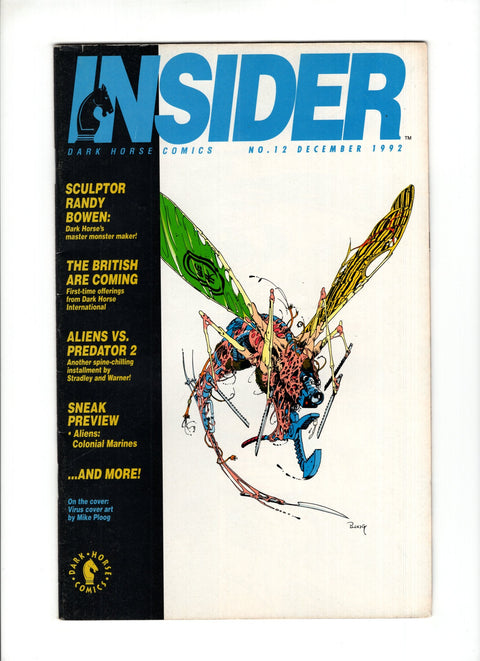 Dark Horse Insider, Vol. 2 #12 (1992) Dark Horse Comics 1992