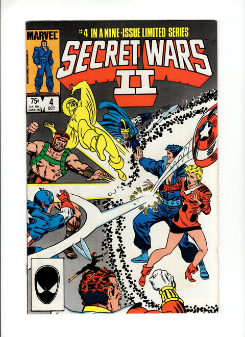 Secret Wars II #4A (1985) Marvel Comics 1985