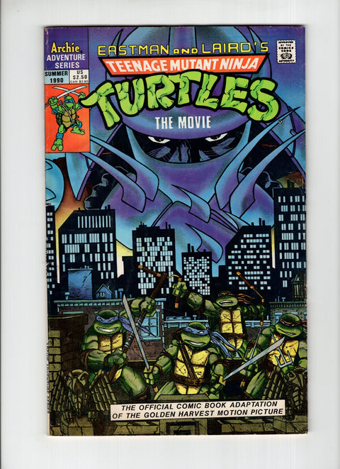 Teenage Mutant Ninja Turtles: The Movie #1A (1990) Archie Comic Publications 1990