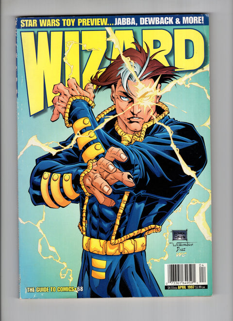Wizard Comics Magazine #68/2 (1997) X-Man cover X-Man cover Wizard Press 1997