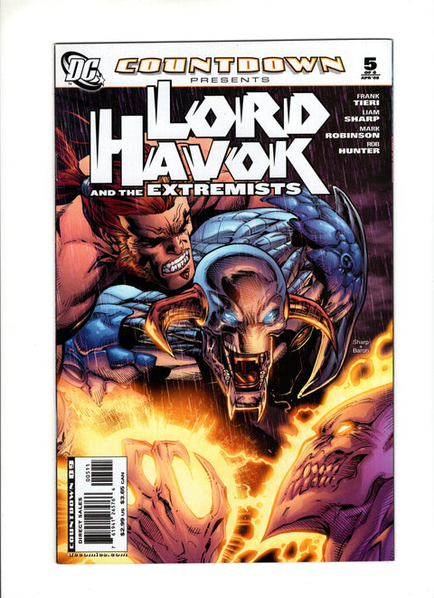 Countdown Presents: Lord Havok and the Extremists #5 (2008) DC Comics 2008