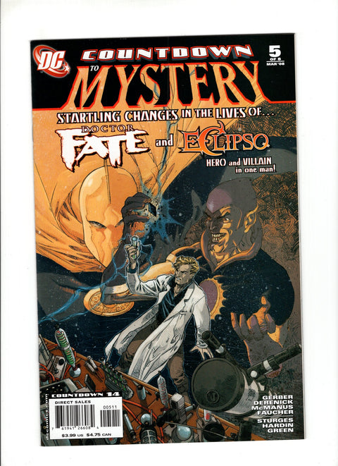 Countdown to Mystery #5 (2008)   DC Comics 2008