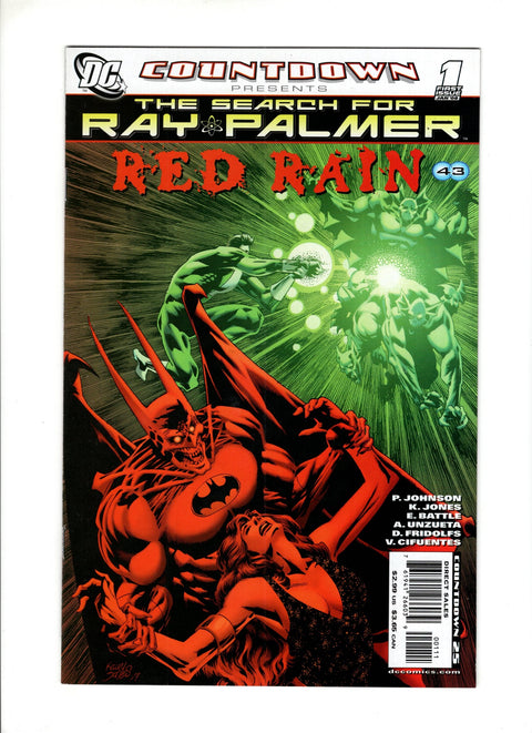 Countdown Presents the Search For Ray Palmer: Red Rain #1 (2008) DC Comics 2008