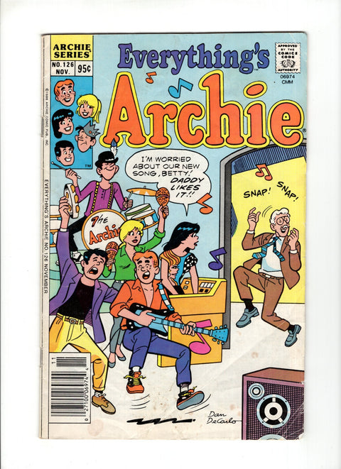 Everything's Archie #126A (1986) Archie Comic Publications 1986