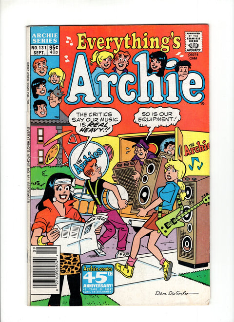 Everything's Archie #131A (1987) Archie Comic Publications 1987