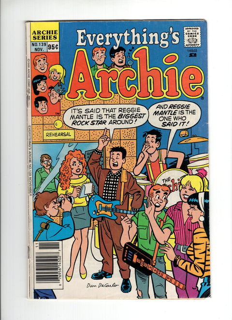 Everything's Archie #139A (1988) Archie Comic Publications 1988