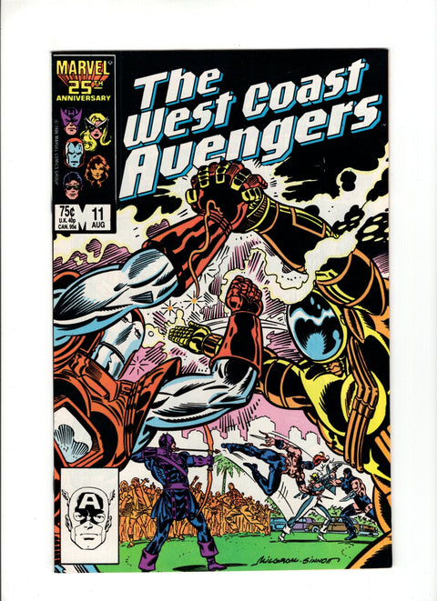 The West Coast Avengers, Vol. 2 #11A (1986) Marvel Comics 1986