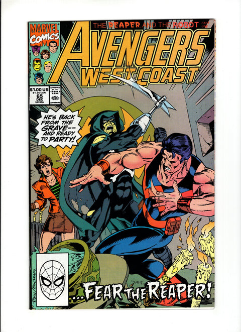 The West Coast Avengers, Vol. 2 #65A (1990) Marvel Comics 1990