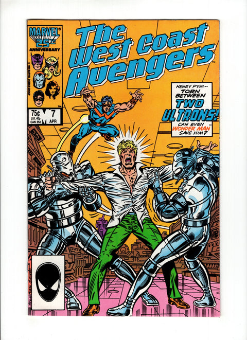 The West Coast Avengers, Vol. 2 #7A (1986) Marvel Comics 1986