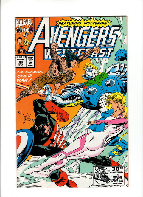 The West Coast Avengers, Vol. 2 #88A (1992) Marvel Comics 1992