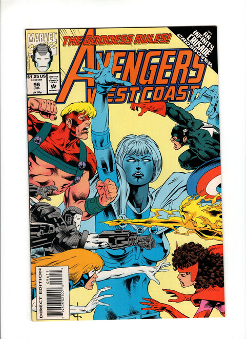 The West Coast Avengers, Vol. 2 #96A (1993) Marvel Comics 1993