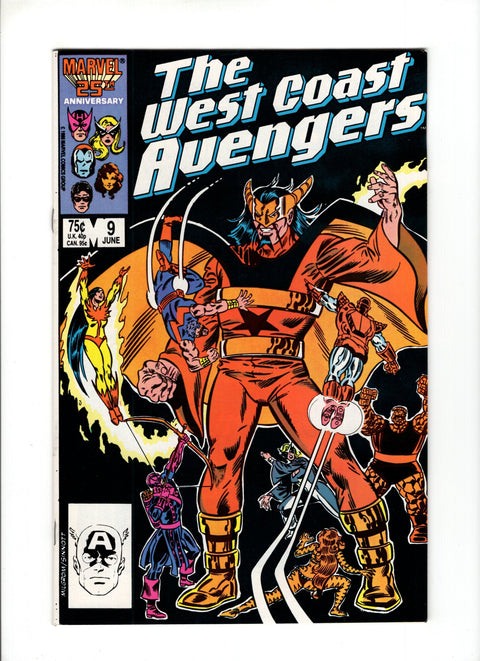 The West Coast Avengers, Vol. 2 #9A (1986) Marvel Comics 1986