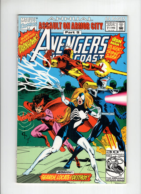 The West Coast Avengers, Vol. 2 Annual #7A (1992) Marvel Comics 1992