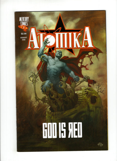 Atomika #7 (2006) Signed Mercury Comics 2006
