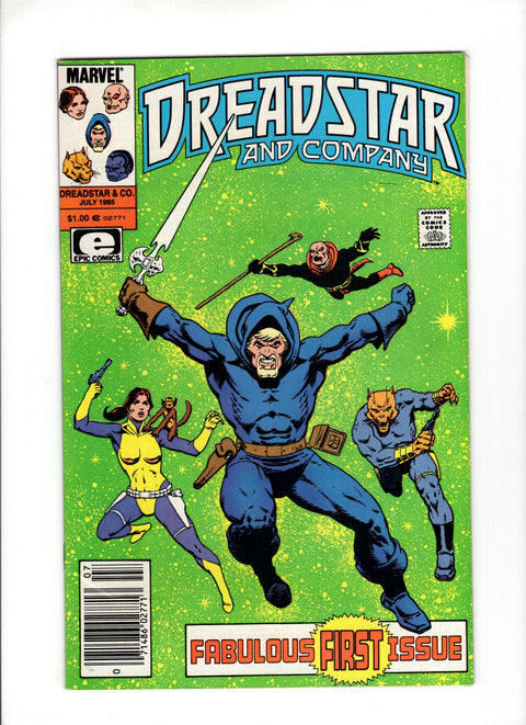 Dreadstar and Company #1B (1985) Newsstand  Marvel Comics 1985
