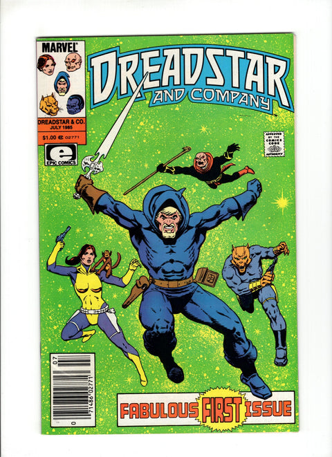 Dreadstar and Company #1B (1985) Newsstand Marvel Comics 1985