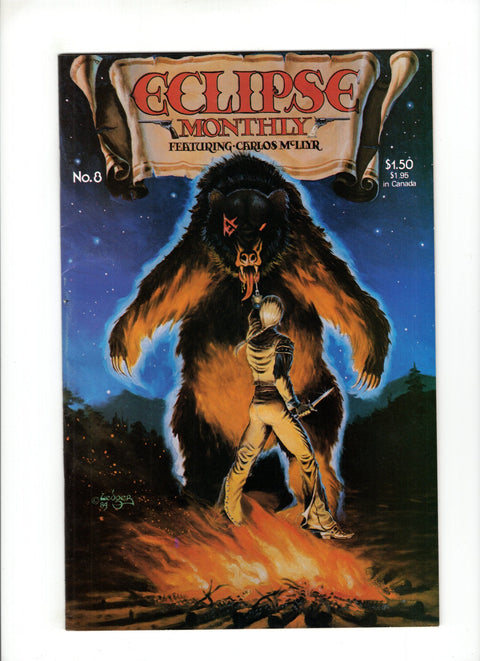 Eclipse Monthly #8 (1984) Eclipse Comics 1984