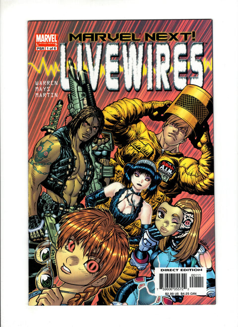 Livewires #1 (2005) Marvel Comics 2005