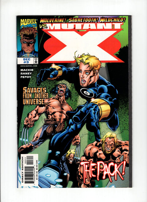 Mutant X #3A (1999) Marvel Comics 1999