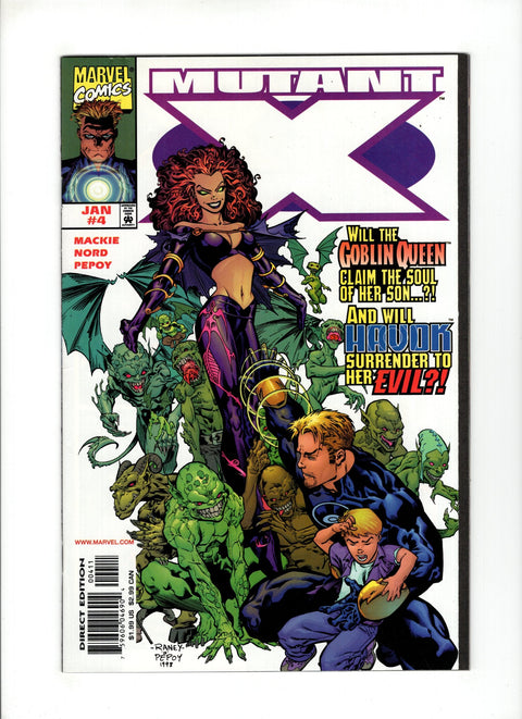 Mutant X #4A (1999) Marvel Comics 1999