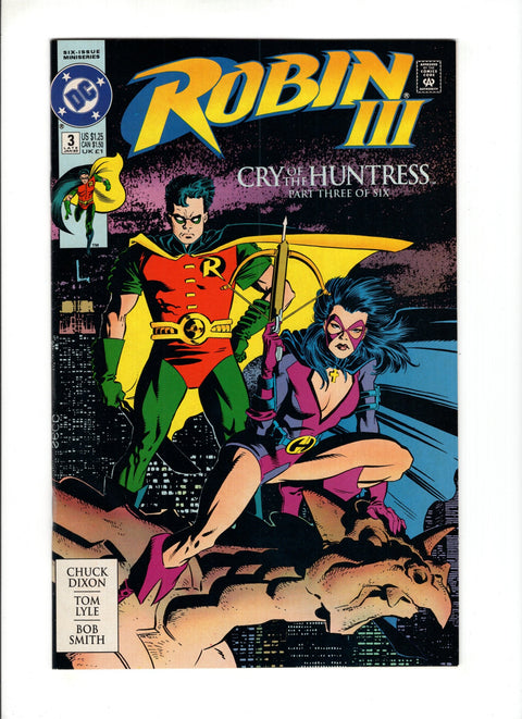 Robin III: Cry of the Huntress #3A (1993) DC Comics 1993