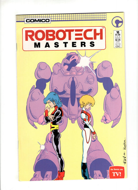Robotech Masters #10A (1986) Comico 1986