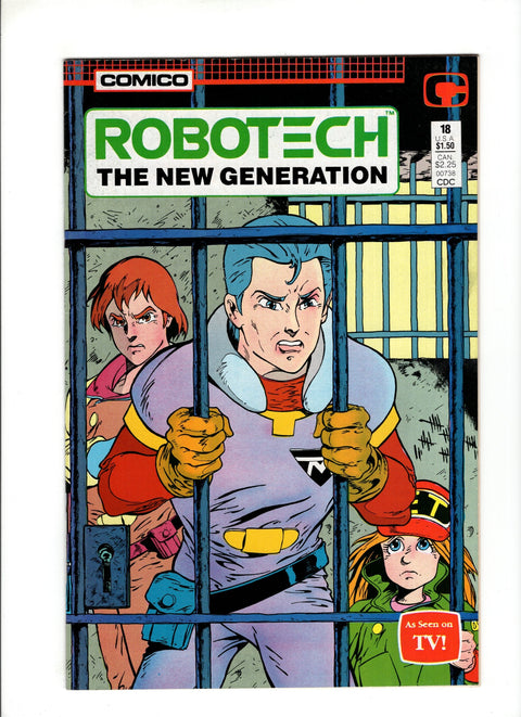 Robotech the New Generation #18 (1987) Comico 1987