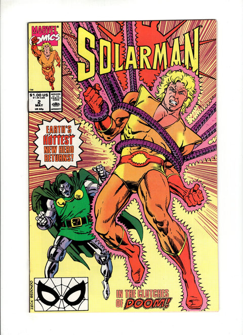 Solarman #2A (1990) Marvel Comics 1990