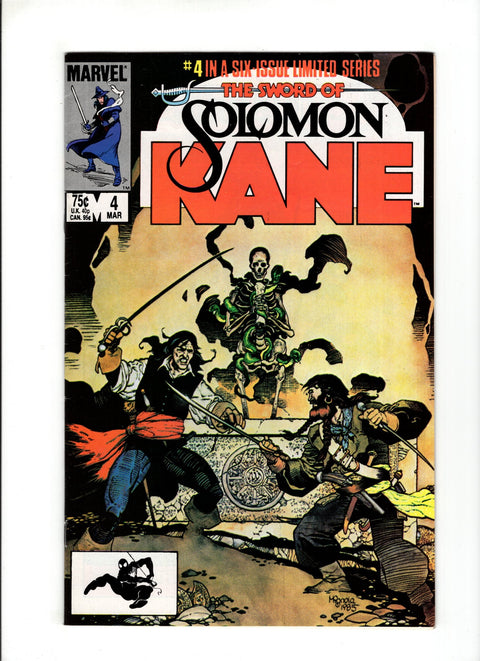 Solomon Kane #4A (1986) Marvel Comics 1986