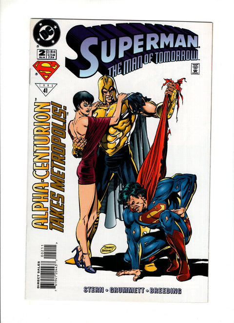 Superman: The Man of Tomorrow #2A (1995) DC Comics 1995